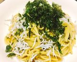 島のりとしらすの和風パスタ作り方5写真