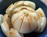 丸ごとレンチン玉ねぎ♪ゴマ七味醤油味作り方3写真