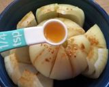丸ごとレンチン玉ねぎ♪ゴマ七味醤油味作り方5写真