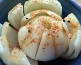 丸ごとレンチン玉ねぎ♪ゴマ七味醤油味作り方6写真
