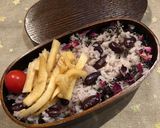 赤いんげん豆の赤飯作り方3写真