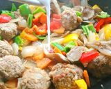 大豆肉団子と野菜の酢醤油炒め作り方8写真