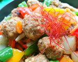 大豆肉団子と野菜の酢醤油炒め作り方9写真