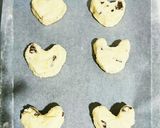 チョコいっぱいハートのスコーン作り方4写真