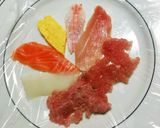 ひな祭りに、手まり寿司より大きい蹴鞠寿司作り方1写真