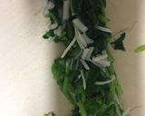 ご飯のお供 大根の菜っぱのよごし作り方1写真