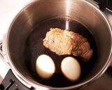 圧力鍋で簡単!おいしい煮豚と煮たまご作り方5写真