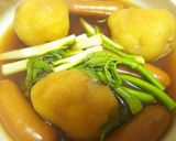うどとじゃがいもの煮物作り方5写真