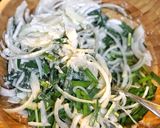 牡蠣のエキスと野菜の水分で焼く牡蠣チヂミ作り方3写真