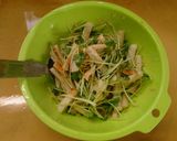 おつまみ 竹輪と貝割れのわさびマヨ和え作り方4写真
