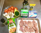 鶏肉とエリンギとトマトクリーム煮作り方1写真