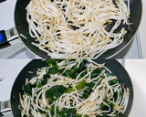 もやしと卵の中華炒め with わかめ作り方3写真