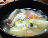 小間切れ&挽き肉で豚汁。作り方7写真
