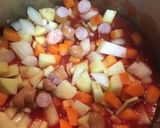 圧力鍋であっというまのミネストローネ作り方1写真