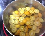 ❁ズボラな私の金柑のはちみつ煮(覚書)作り方3写真