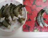 超簡単♡海老とアスパラのクリーム煮作り方1写真