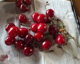 さくらんぼとメロンのクラフティ🍒作り方1写真