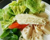 八宝菜作り冷蔵庫の冷凍室と野菜室の大掃除作り方6写真