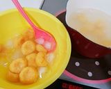 豆腐白玉に人参を入れるとどうなるか?作り方3写真
