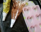KAI★クックパッド型で2色カップ作り方5写真