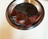 ダイソー★クックパッドコラボ転写チョコ作り方3写真