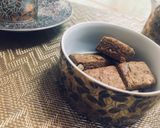 簡単うまっ☆オリーブ七味の大豆粉クッキー作り方15写真
