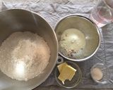 毎日の角食パン　キッチンエイド使用作り方1写真