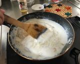 生クリーム仕立て鶏肉とペンネのグラタン作り方3写真