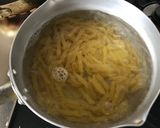 生クリーム仕立て鶏肉とペンネのグラタン作り方7写真