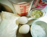 炊飯器de♥いちごみるくパンケーキ作り方1写真