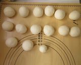 くまさん一列ちぎりパン×チョコレート入り作り方1写真