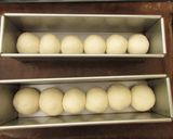 くまさん一列ちぎりパン×チョコレート入り作り方4写真