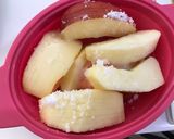りんごコンポートのチョコケーキ作り方1写真