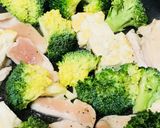 鶏肉とブロッコリーの豆腐チャンプルー作り方2写真