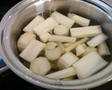 うどの料理!揚げ、油煮、汁物、和え物2種作り方9写真
