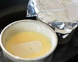 絹ごし豆腐入りの茶碗蒸し・なめ茸のせ♪作り方5写真