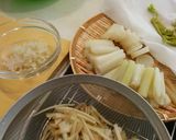 うどの料理!揚げ、油煮、汁物、和え物2種作り方12写真