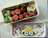 ミニオンのキャラ弁♪(ボブのキャラ弁♪)作り方9写真