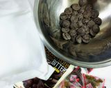 バレンタインに♡甘納豆入りの簡単生チョコ作り方1写真