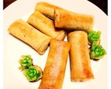 風邪予防に 薬味たっぷり春巻き作り方7写真
