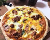 ミートソースdeキッシュパイ作り方5写真