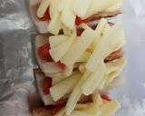 ちくわ明太子チーズ焼き★お弁当おかず作り方3写真