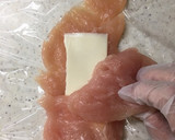 簡単柔らか☆ささみのチーズサンド焼き作り方2写真