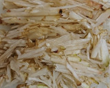 食感が楽しい☆キクイモの炒め物作り方2写真