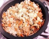 冷凍あさりの炊き込みご飯♡作り方6写真