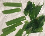明日葉と長いもメカブのネバネバ和え作り方3写真