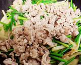 じゃがいもとニンニクの芽と豚肉の炒め物❤作り方6写真