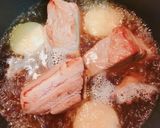 圧力鍋でトロける大根と豚バラの角煮作り方4写真
