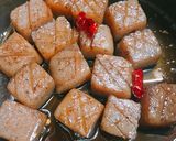 ごま油が香る甘辛い こんにゃくの煮物作り方5写真