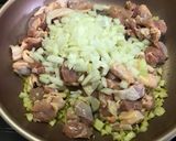トマト缶とバルサミコで簡単チキンライス作り方4写真